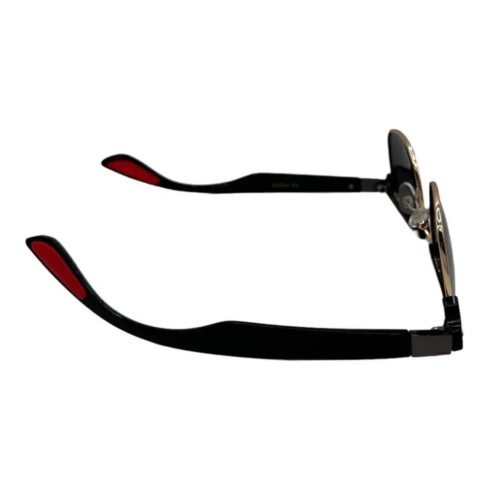 Cat eye sunglasses black and red frame PZ-713065